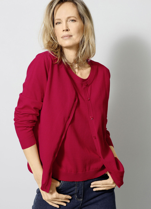 Basics - Vest, in Größe 038 bis 052, in Farbe ROT Ansicht 1