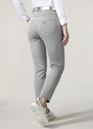 Enkellange jeans in 5-pocketmodel