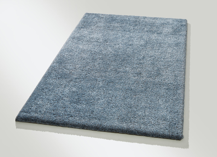 Modern - Hoogwaardige bruggen en tapijten met latex antisliprug, in Größe 111 (Brug, 67 x 140 cm) bis 282 (Tapijt, 200 x 290 cm), in Farbe BLAUW-GRIJS Ansicht 1