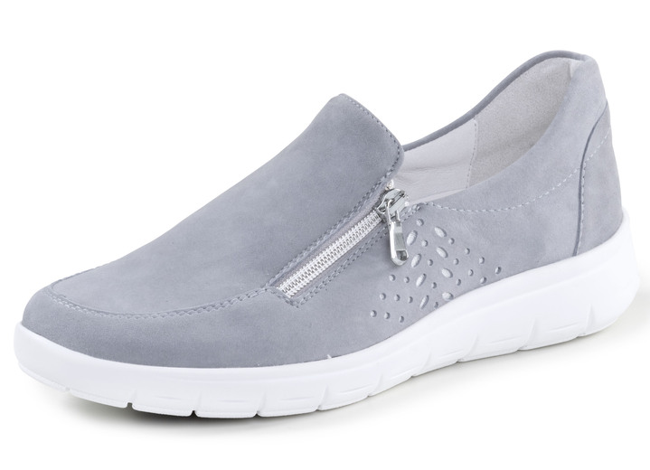 Slipper & Schnürschuhe - Slipper, in Größe 3 1/2 bis 8, in Farbe BLEU Ansicht 1