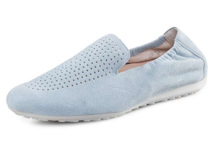 Slipper & Schnürschuhe - Slipper, in Größe 3 1/2 bis 8, in Farbe HELLBLAU Ansicht 1