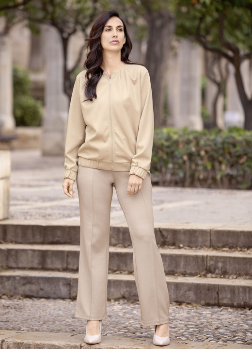 Blazer - Blouson met elastische tailleband Blazer - Blouson met elastische tailleband, in Größe 034 bis 050, in Farbe CAMEL