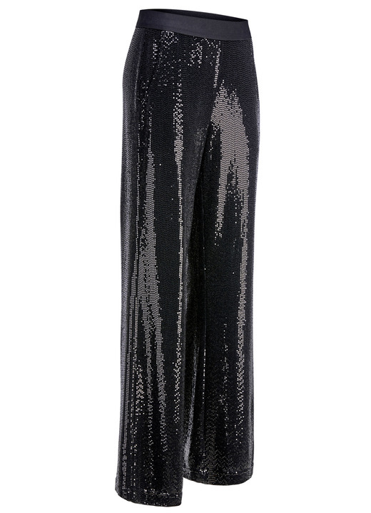 Hosen in Schlupfform - Hose, in Größe 018 bis 052, in Farbe SCHWARZ Ansicht 1
