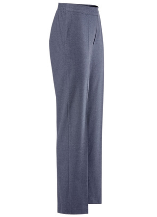Broek met elastische tailleband aan de achterkant