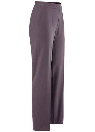 Broek met elastische tailleband aan de achterkant