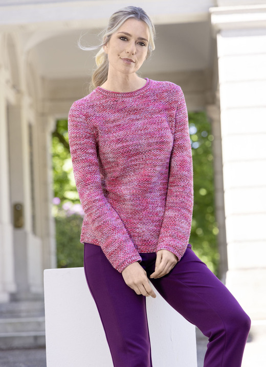 RABE - Pullover 55-122 608, in Größe 036 bis 050, in Farbe PINK-MULTICOLOR Ansicht 1