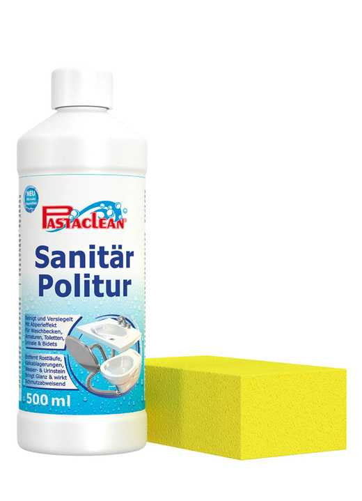 Schoonmaakartikelen & schoonmaakmiddelen - Pastaclean sanitair-politoer, in Farbe WIT