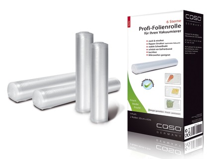 Folierollenset, 2 stuks, voor Caso vacumeermachines