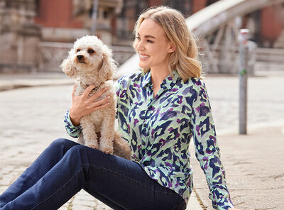 Bewerbung des Bereiches: Blusen & Tuniken