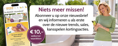 Niets meer missen! Aboneer u op onze nieuwsbrief