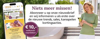 Niets meer missen! Aboneer u op onze nieuwsbrief