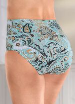 Pak van vijf slips met bont printmotief 