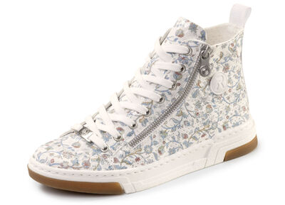 Rieker, modieuze dameslaarzen, breedte G, met uitneembaar voetbed 