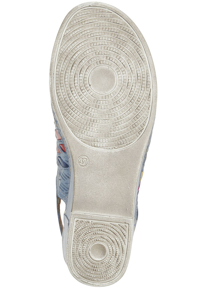 Gemini sandalen met verfijnde, kleurrijke gevlochten details JEANS