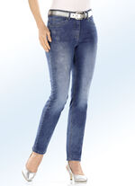 Trendy stijlvolle edele jeans JEANSBLAUW