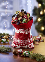 Kerst gebreide vulling zak 