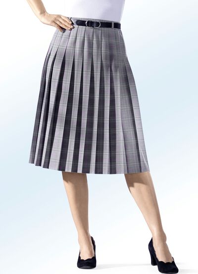 Rok met trendy Glencheck-dessin 