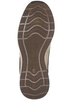 Slippers gemaakt van rundsu&egrave;de BEIGE