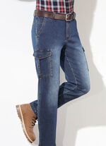 Jeans in 2 kleuren JEANS BLAUW