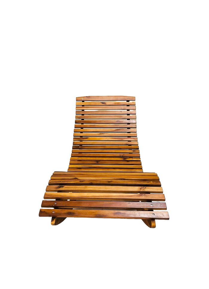 Opvouwbare schommelstoel van acaciahout 