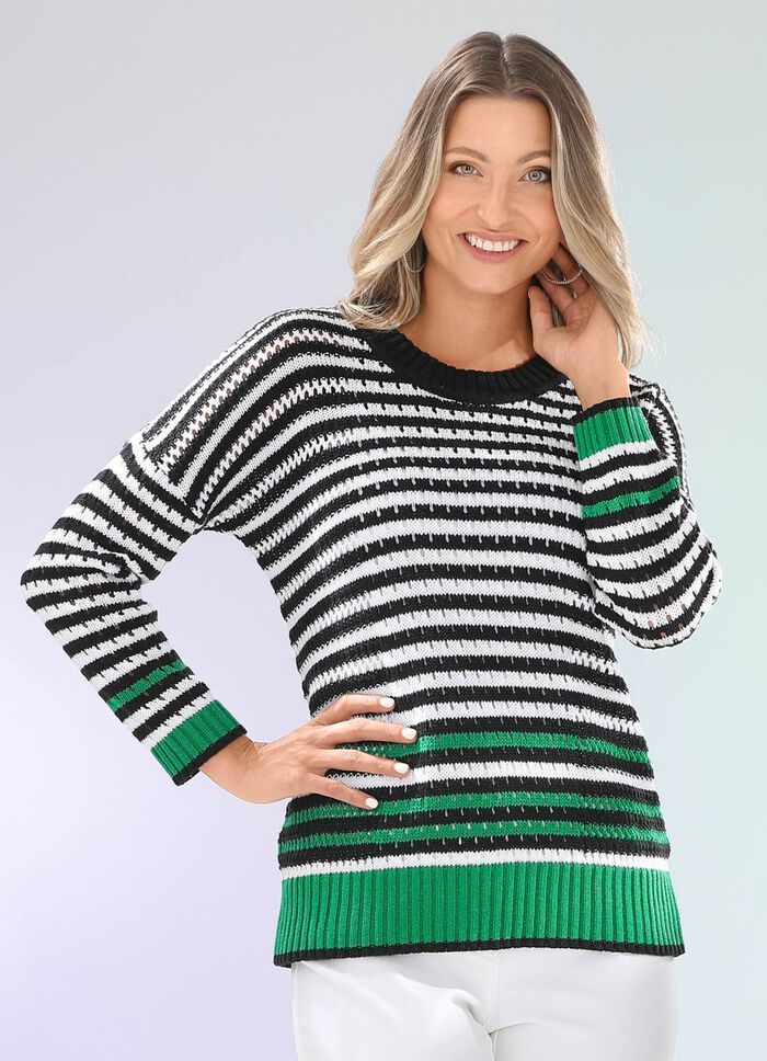 Trui gemaakt van duurzaam gerecycled katoen 