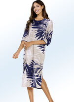 Nachthemd met split aan de zoom 