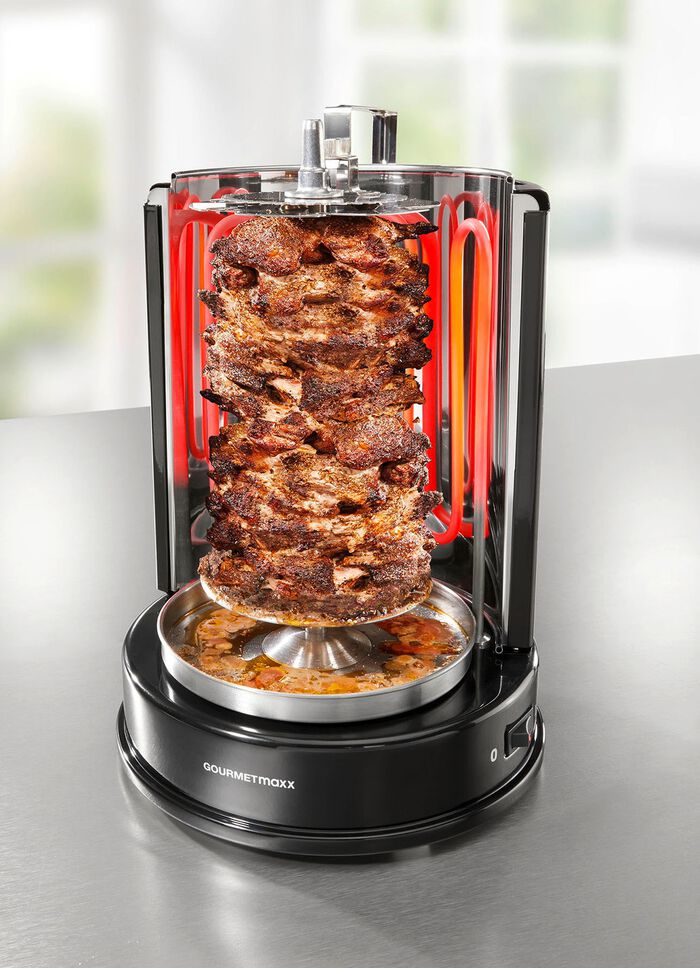 Multigrill voor maximaal 4 kg vlees 