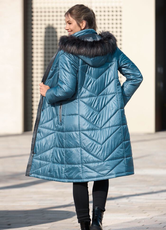 Jas met afneembare capuchon 