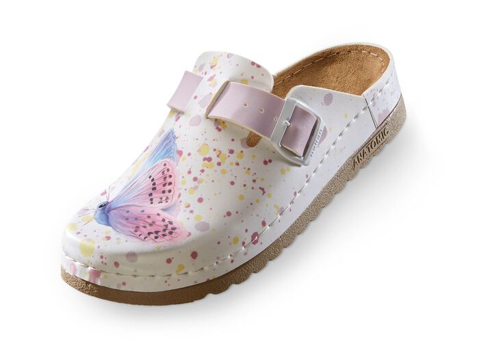 Comfortabele klomp met zacht foam voetbed 