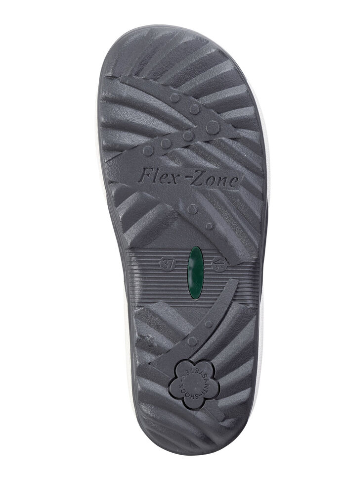 ELENA EDEN sandaal met speelse print ECRU-KLEURRIJK