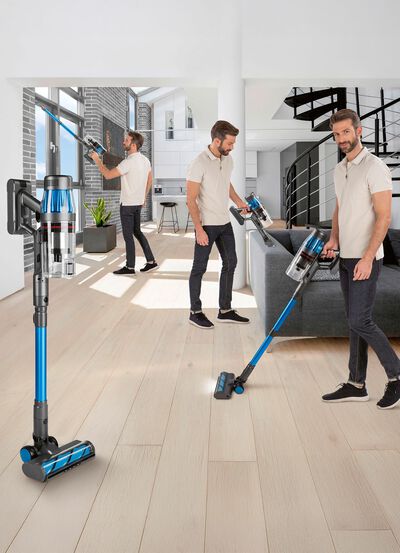 Accu-cycloonhandstofzuiger met krachtige motor van 500 watt 