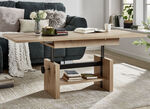 Salontafel met liftmechanisme EICHE ARTISAN
