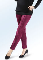 Fluweelzachte broek in su&egrave;de-look 