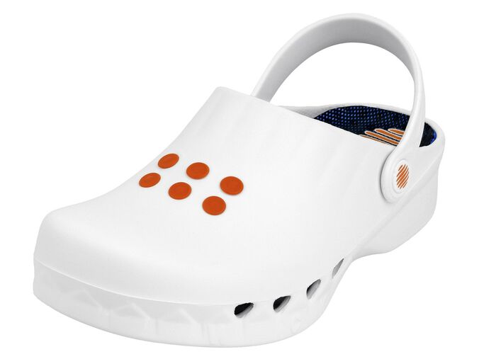 Klompen &lsquo;Wock Nube&lsquo; in verschillende kleuren WIT