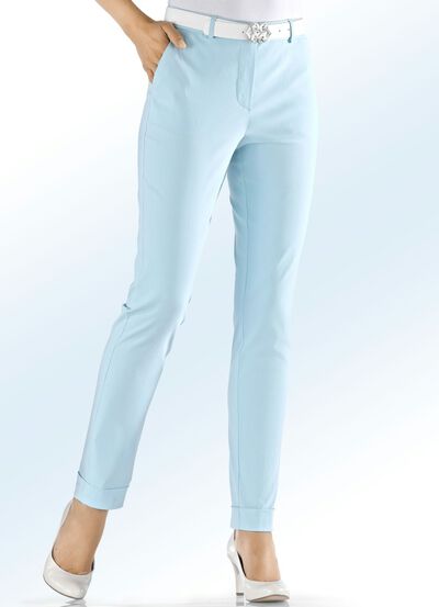 Broek in modieuze lengte 