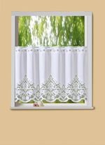 Kort blind ornament met roededoorgang 