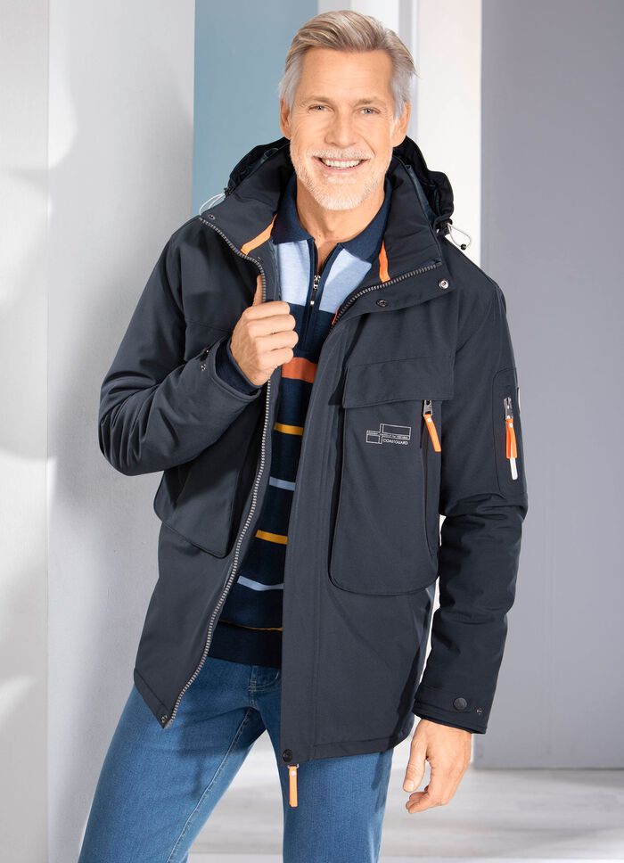 Softshelljack met windscherm 