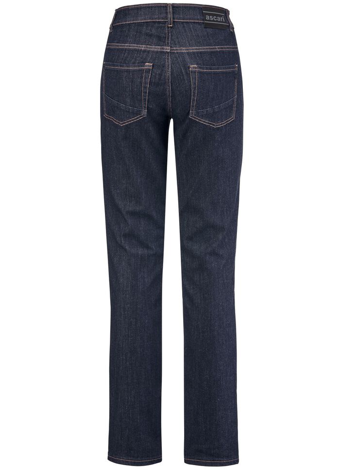 Magic-jeans met figuurvormende jeanszadel 