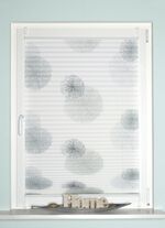 Plissee-rolgordijnen zonder boren en schroeven GRIJS-STEENGRIJS