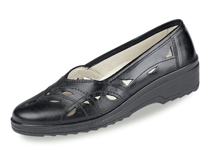 Pantoffels met zachte vulling ZWART