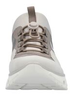 Rieker pantoffels met elastisch snelvetersysteem met stopper IJSGRIJS-GRAFIET