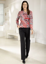 Blousejasje met leuke print 
