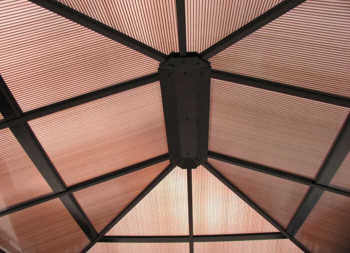 Stijlvol hardtop paviljoen 