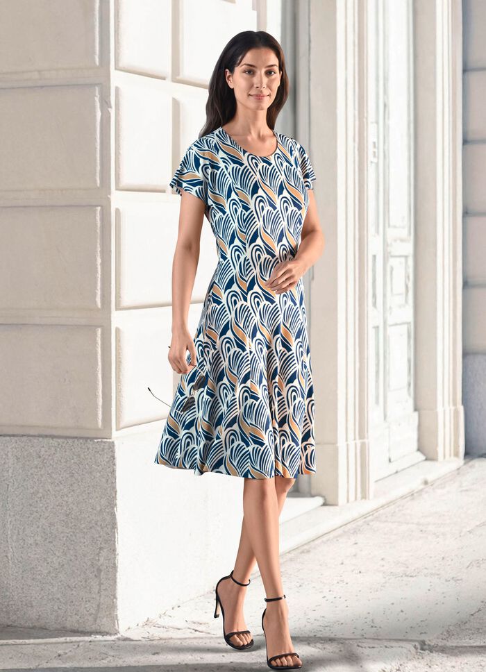 Jurk met geweldige print 