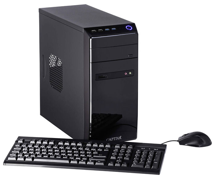 De juiste apparatuur voor elke behoefte: PC-computerset van Captiva 