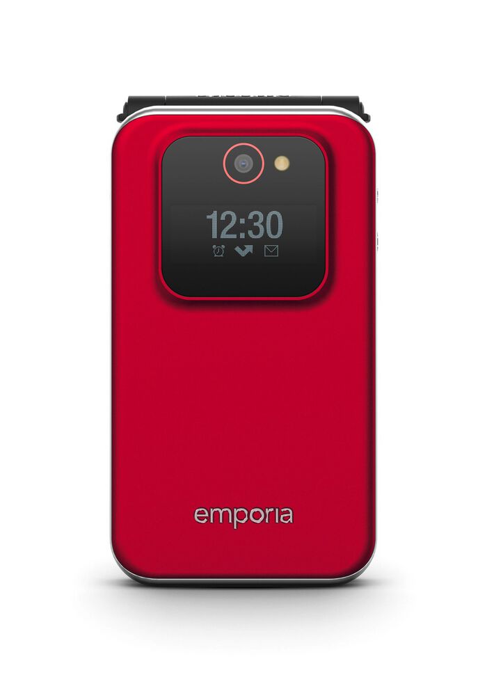 Emporia Joy klaptelefoon ROOD