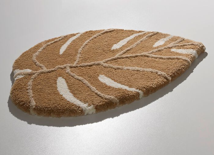 Halfrond vloerkleed CAPPUCCINO