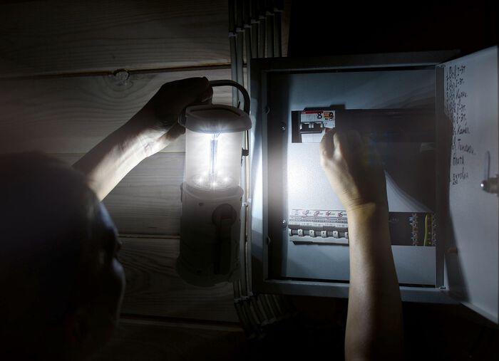 Solarlamp met ge&iuml;ntegreerde FM-radio 