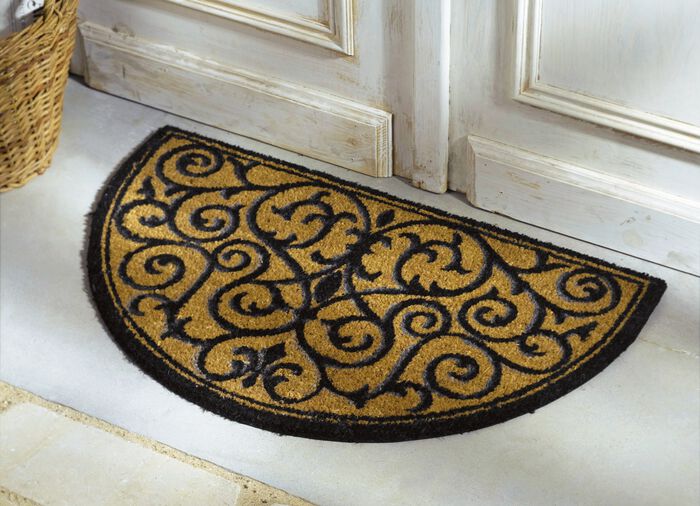 Antislip vuilvangmat NATUUR-ZWART