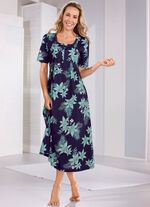 Nachthemd, enkellang, van puur katoen 